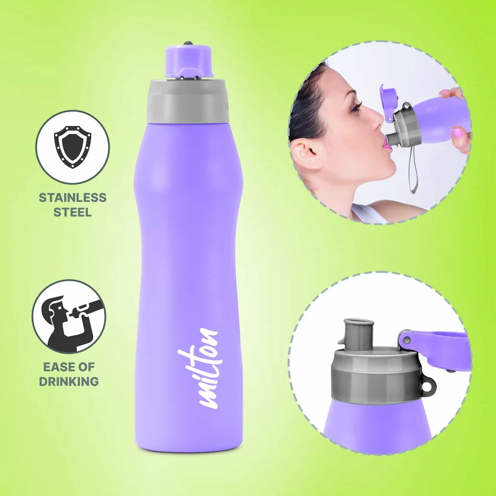 Active Stainless Steel Water Bottle (Milton) - Image 5