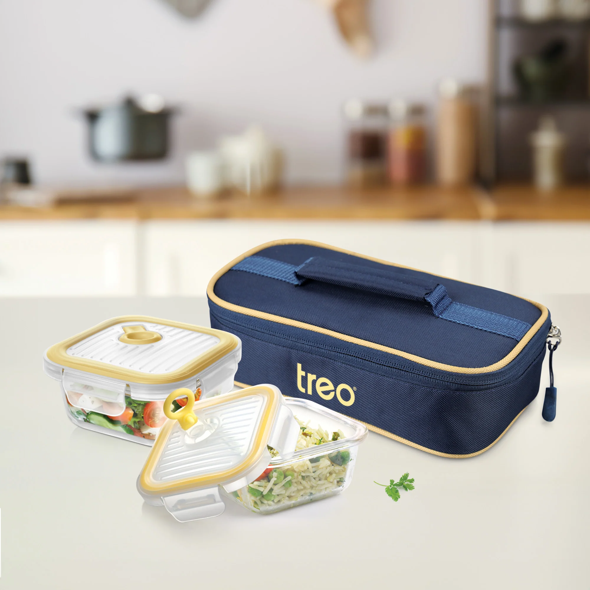 All Fresh Borosilicate Glass Tiffin (Treo by Milton) - Image 10