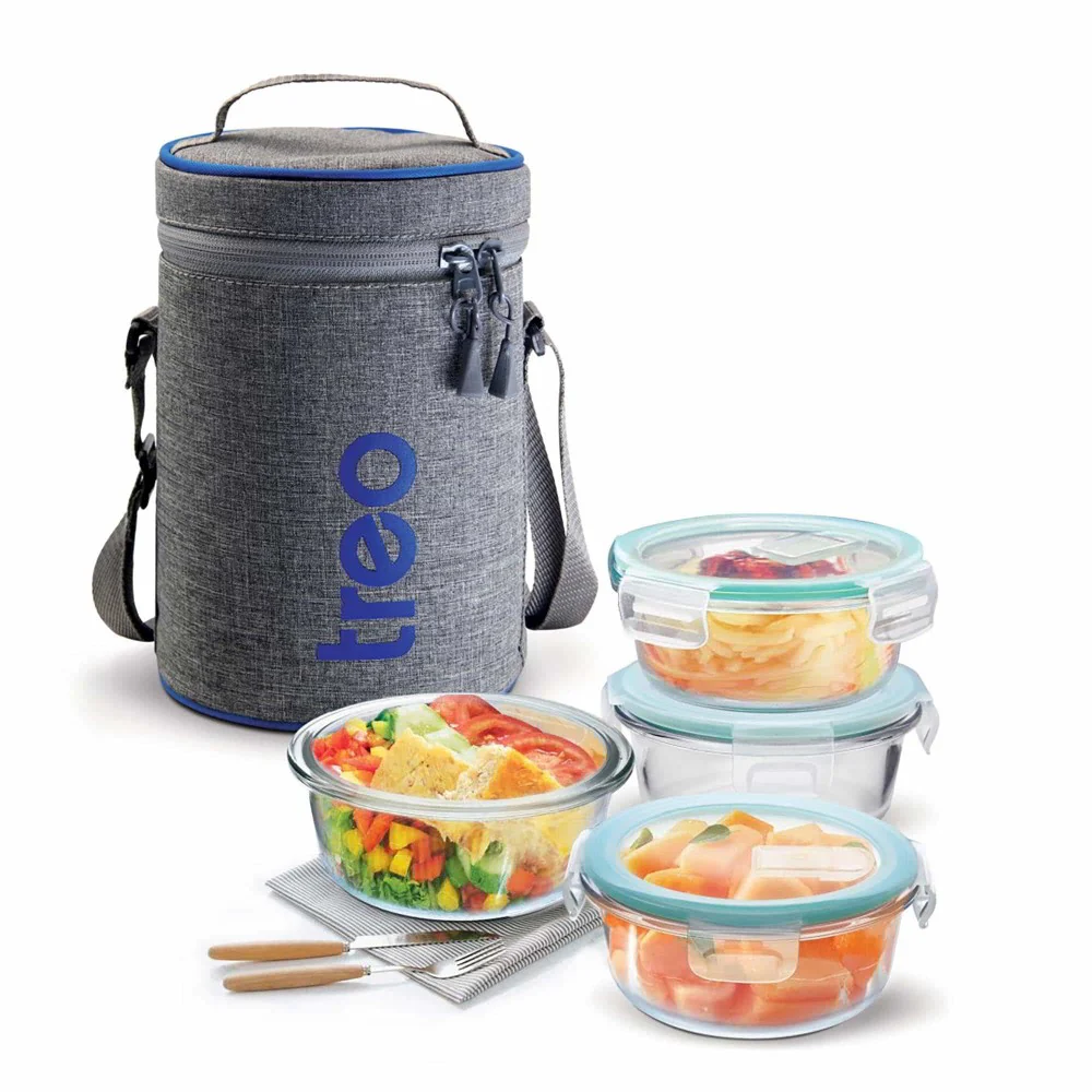 All Fresh Borosilicate Glass Tiffin (Treo by Milton) - Image 5