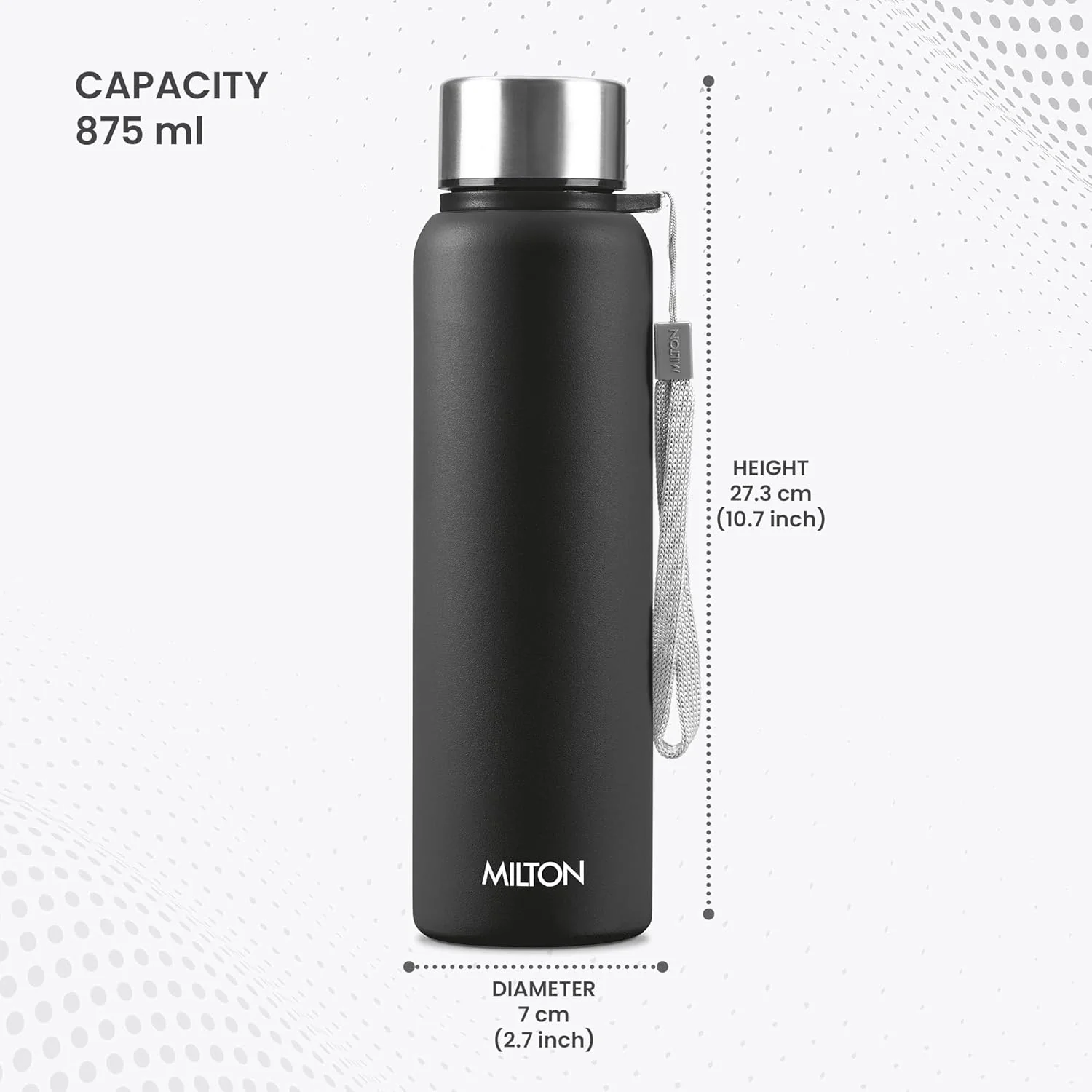 Brim Stainless Steel Bottle (Milton) - Image 5