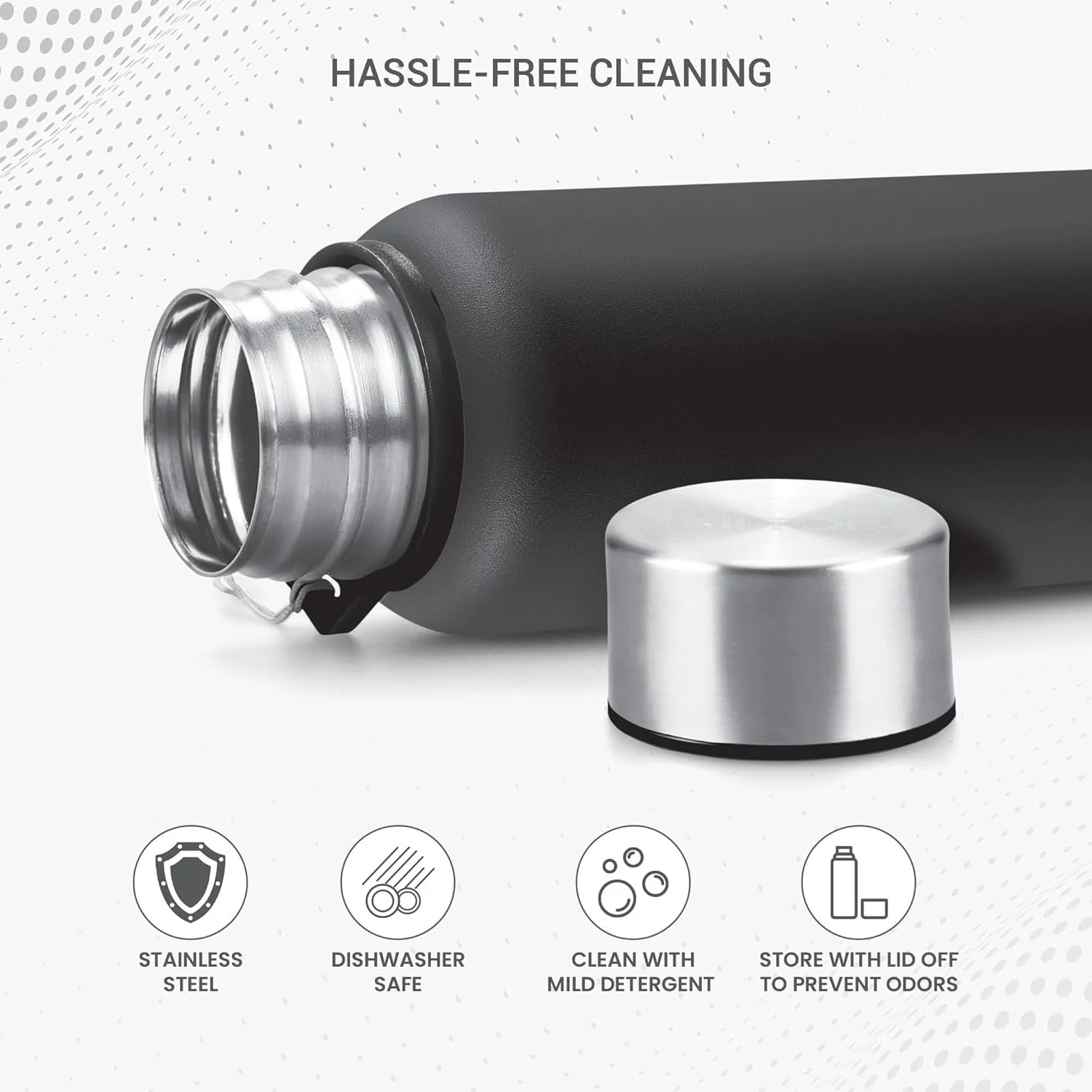 Brim Stainless Steel Bottle (Milton) - Image 6