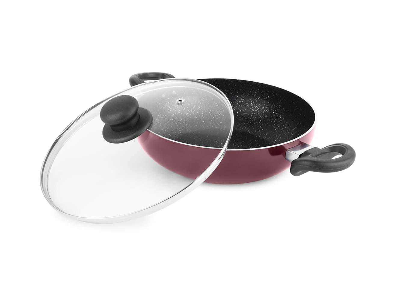 New My Kitchen 2Pc Set,Burgundy(Fp 24Cm & Kd 24Cm With Lid) (Milton Procook) - Image 4