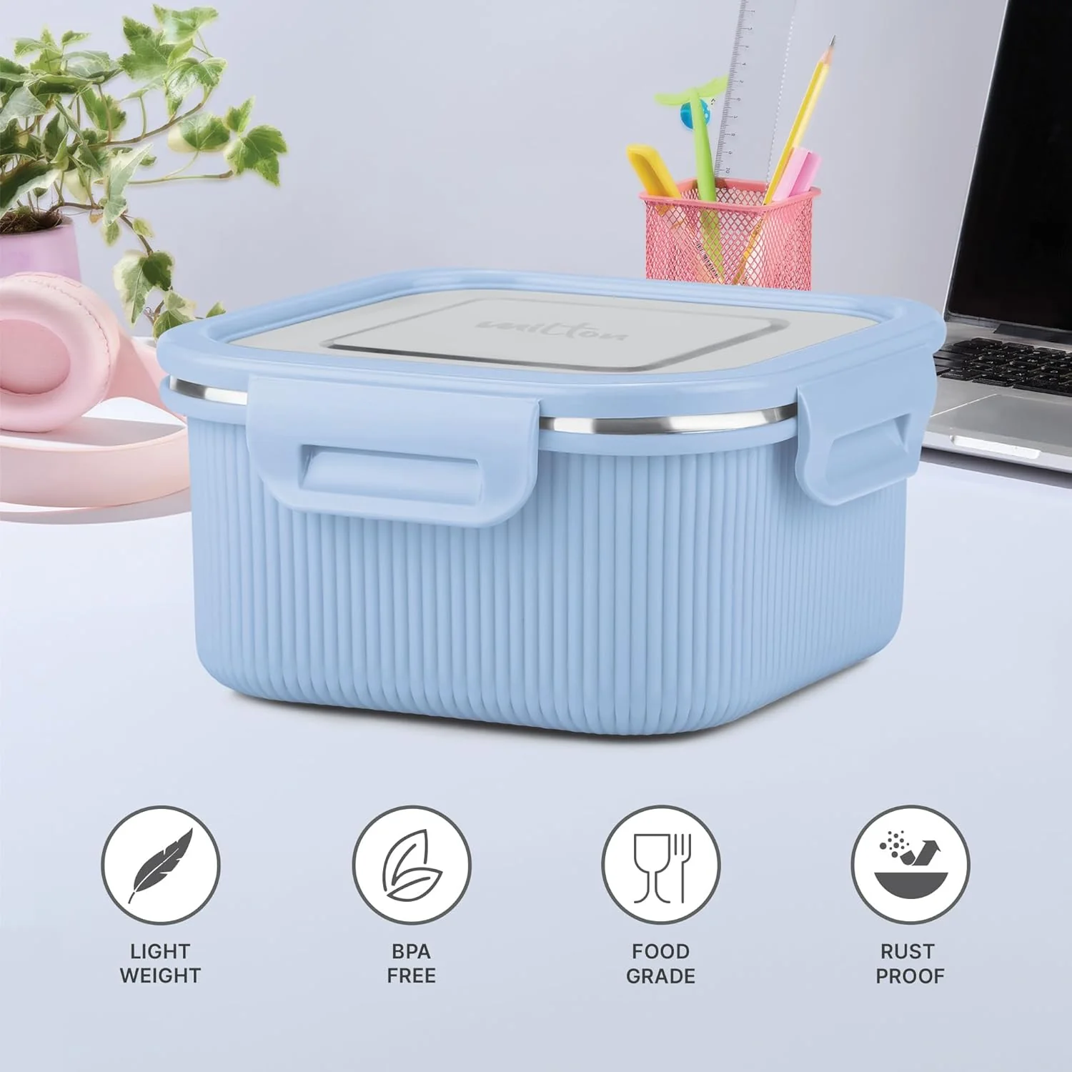 Personalized Cool Touch - Square Container (Milton) - Image 6