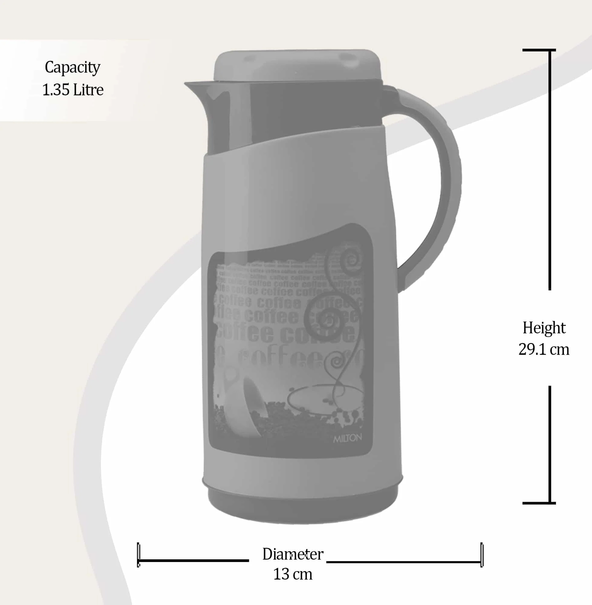 Viva Tuf Vacuum Insulated Jug (Milton) - Image 10